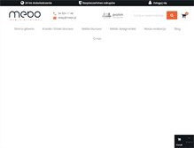 Tablet Screenshot of mebo.pl